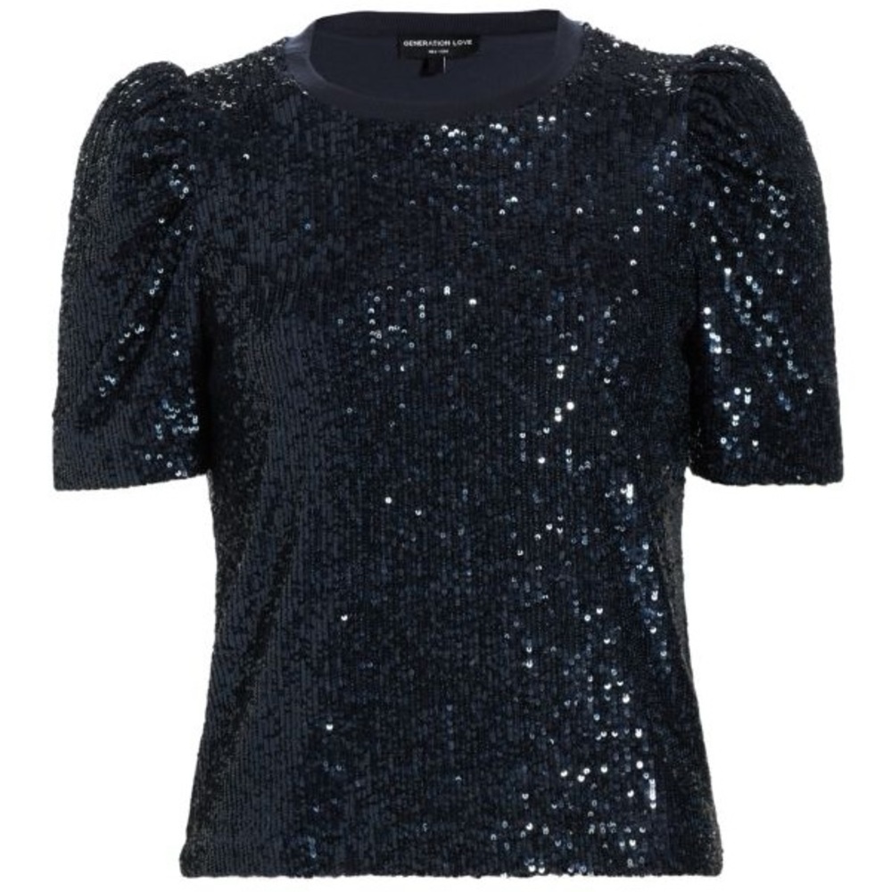 Generation Love NWT Aleah Sequin Top - Picture 2 of 11